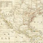 starinski zemljevid Amerike
